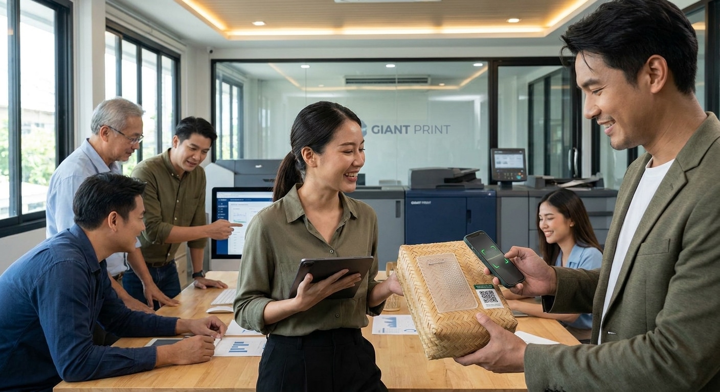 เทรนด์สิ่งพิมพ์ 2026! ฉลากอัจฉริยะ (Smart Label) ดันยอด SME - smart-label-printing-trend-2026