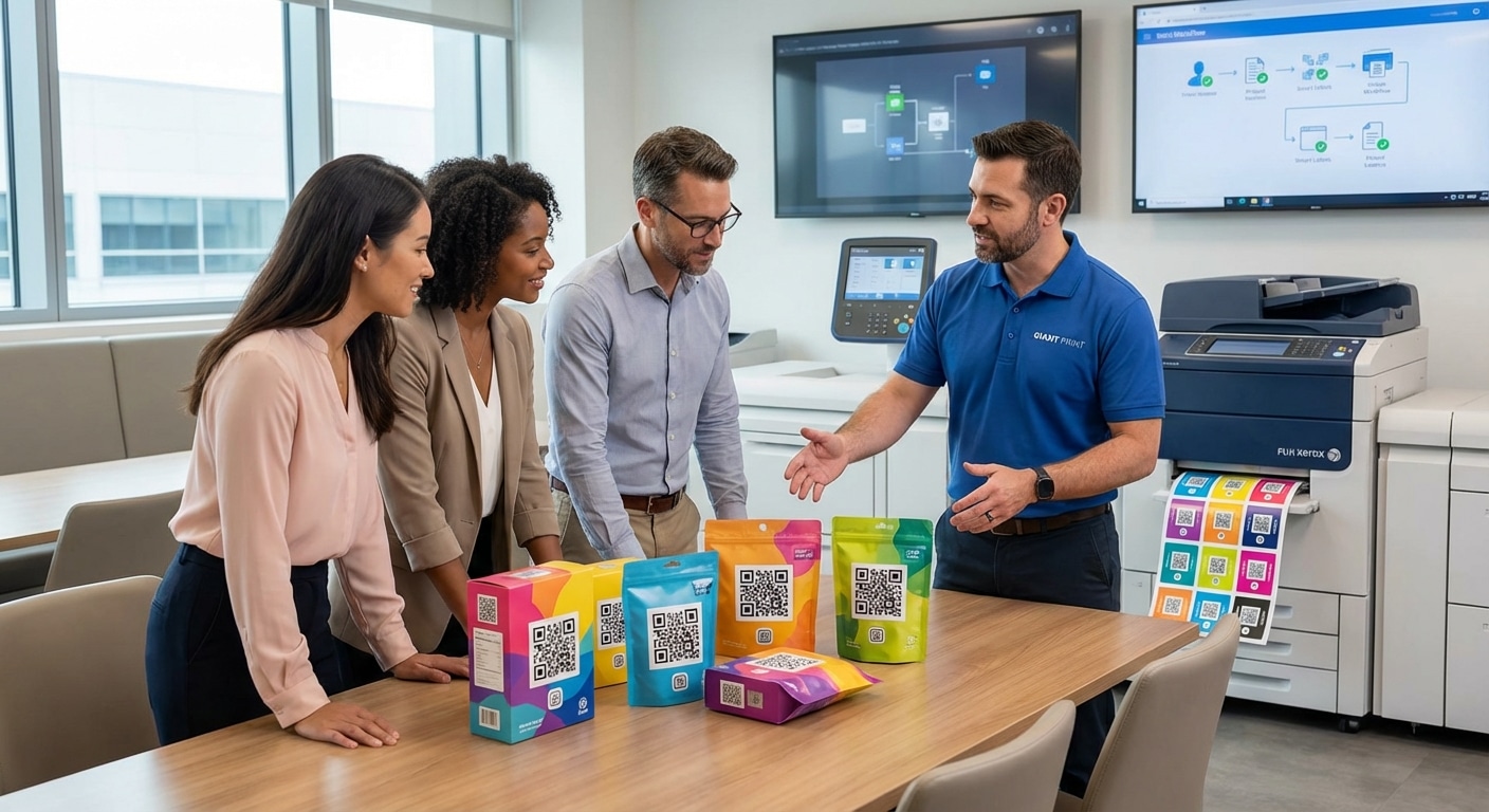 เทรนด์สิ่งพิมพ์ 2026! นวัตกรรมฉลากอัจฉริยะเพิ่มยอด SME - smart-label-printing-trend-2026