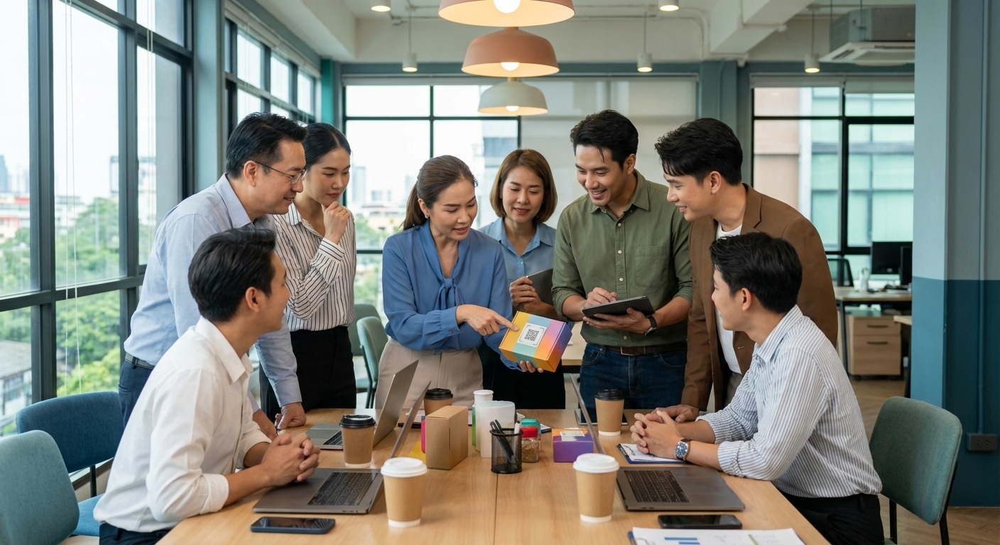 จับตาเทรนด์สิ่งพิมพ์ครึ่งปีหลัง 2026 ฉลากอัจฉริยะมาแรง! - smart-label-printing-trend-2026