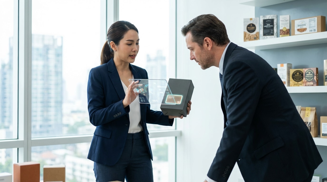 เทรนด์สิ่งพิมพ์ 2026: นวัตกรรมฉลากอัจฉริยะ (Smart Label) - smart-label-printing-trend