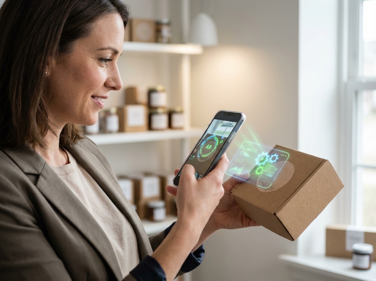 เทรนด์ฉลาก 2026: สติ๊กเกอร์อัจฉริยะผสาน AR ดึงยอดขาย SME - smart-sticker-ar-trend-2026