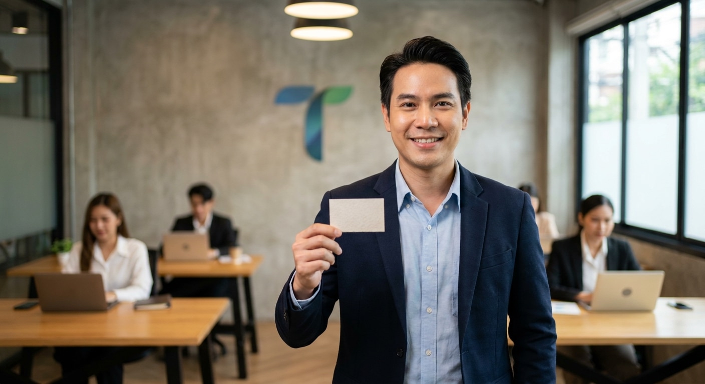 สร้างแบรนด์ SME 2026: โลโก้และนามบัตรยังจำเป็นอยู่ไหม? - sme-branding-logo-namecard