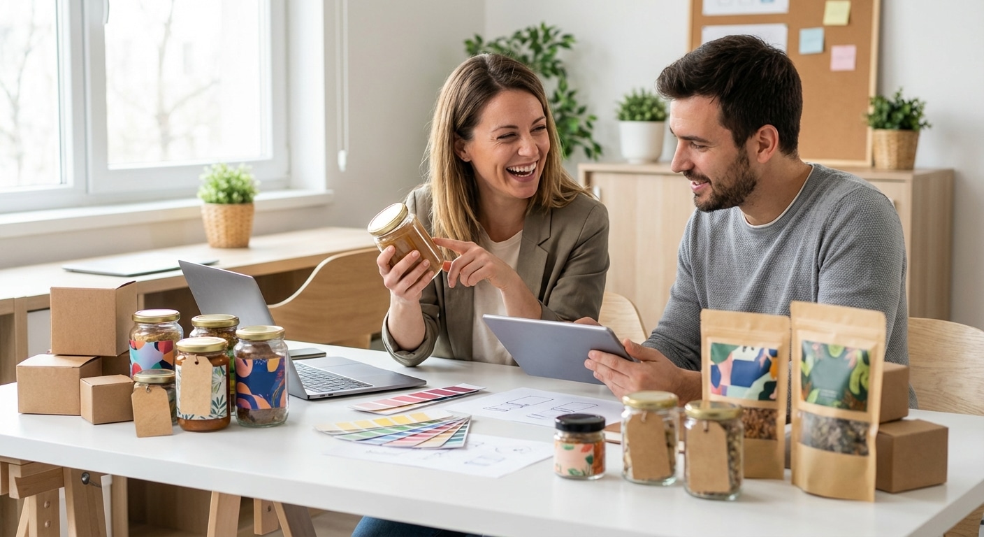 ทริคออกแบบฉลากสินค้า SME ให้โดดเด่น ลูกค้าเห็นแล้วอยากซื้อ - sme-label-design-tips