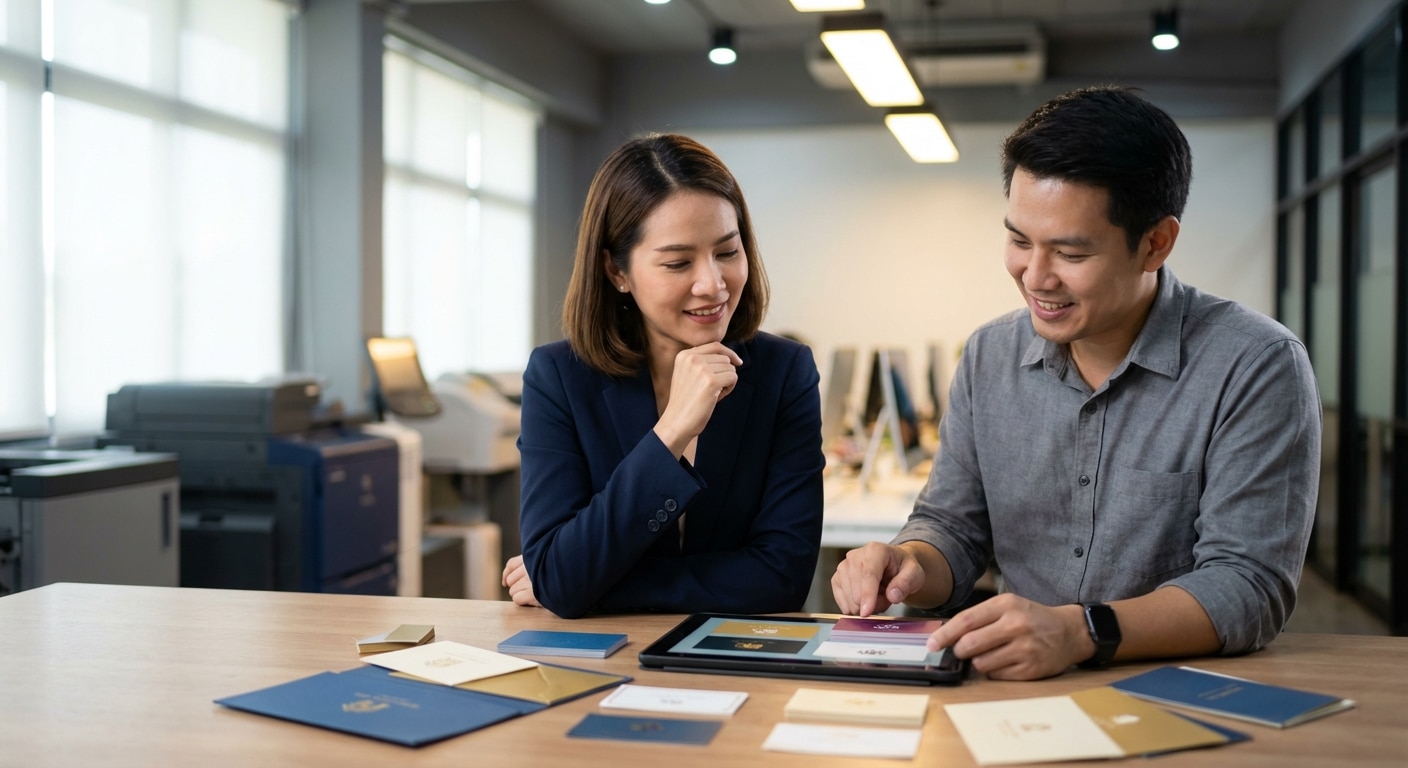 ทริคออกแบบโลโก้และนามบัตร SME สร้างภาพจำให้แบรนด์ - sme-logo-business-card-design