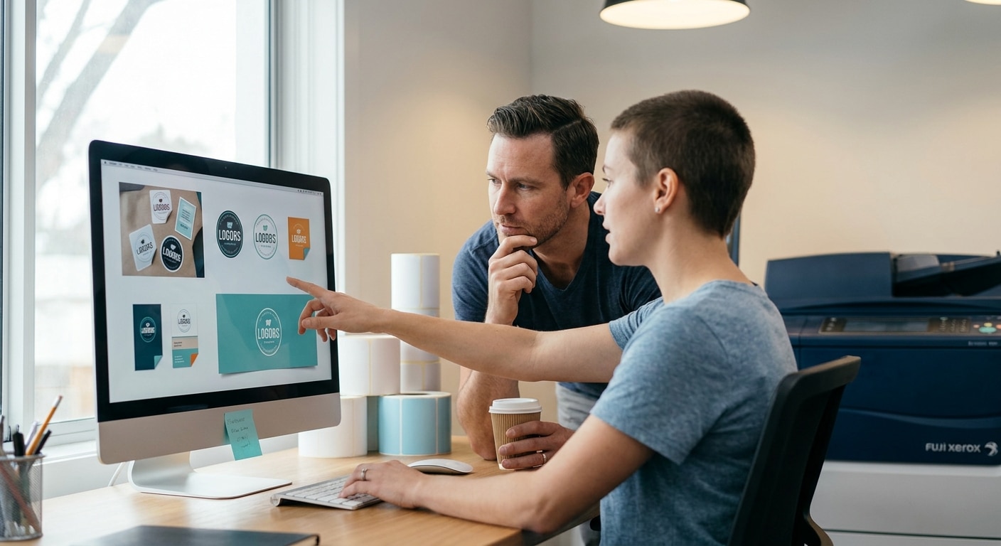 ทริคออกแบบโลโก้ SME พิมพ์สติ๊กเกอร์หรือป้ายก็เป๊ะ! - sme-logo-design-printing-tips