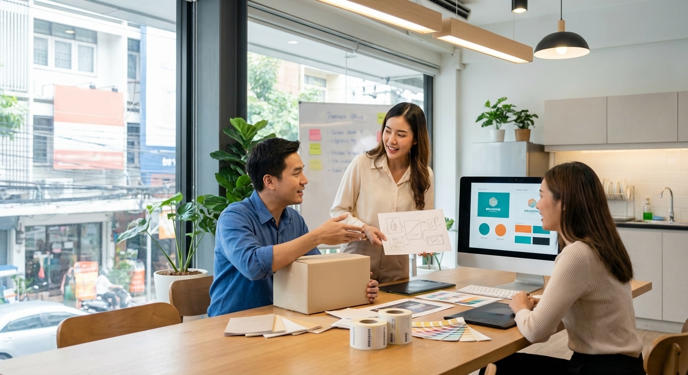 ทริคออกแบบโลโก้และฉลากสินค้า สร้างแบรนด์ SME ให้คนจดจำ - sme-logo-label-design-tips