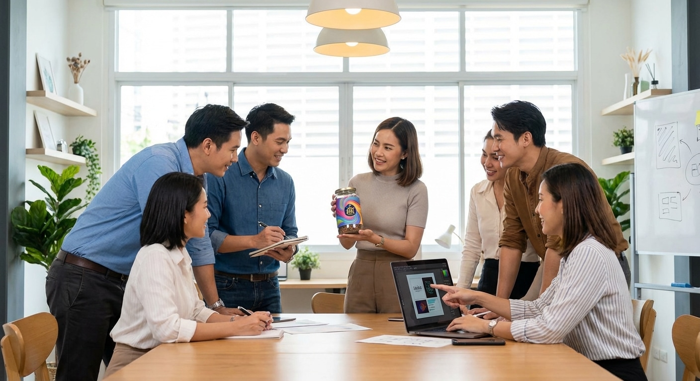 สร้างแบรนด์ SME ให้ปัง! เทคนิคออกแบบโลโก้และฉลากสินค้า - sme-logo-label-design-tips