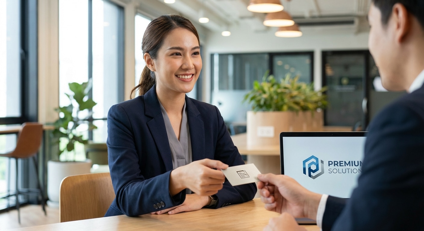 สร้างแบรนด์ SME: เคล็ดลับออกแบบโลโก้และนามบัตรให้คนจดจำ - sme-logo-namecard-design