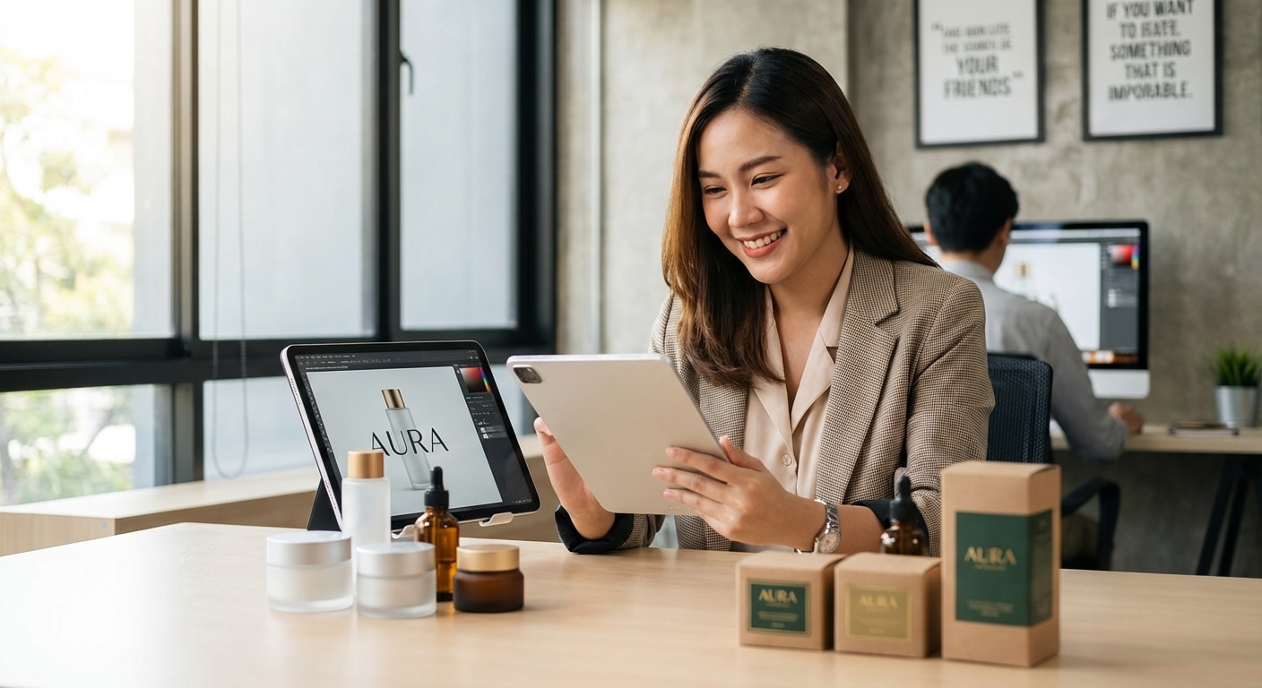 ทริคออกแบบโลโก้และบรรจุภัณฑ์ SME ให้แบรนด์ดูแพง - sme-logo-packaging-design