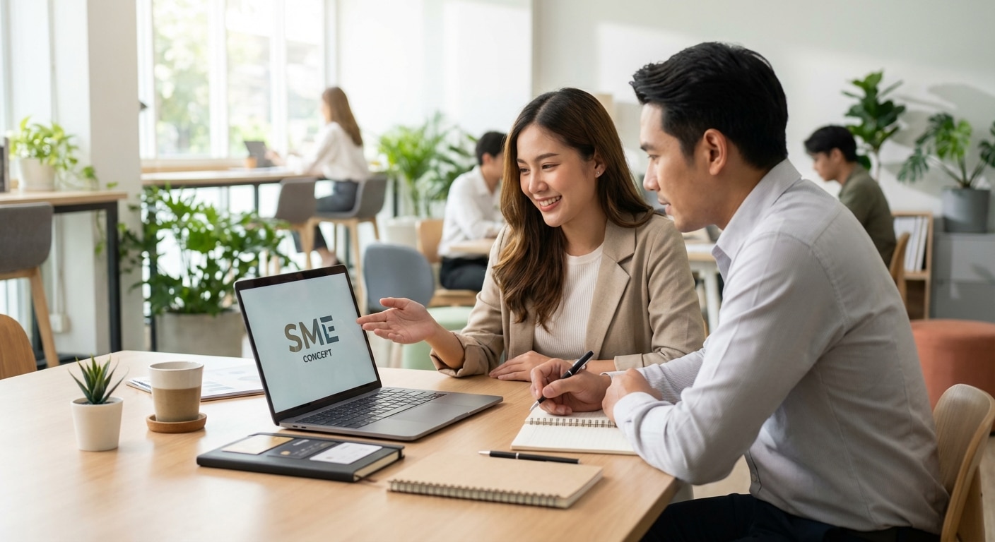 5 ทริคออกแบบโลโก้และนามบัตร SME ให้ดูโปรระดับองค์กร - sme-professional-logo-business-card