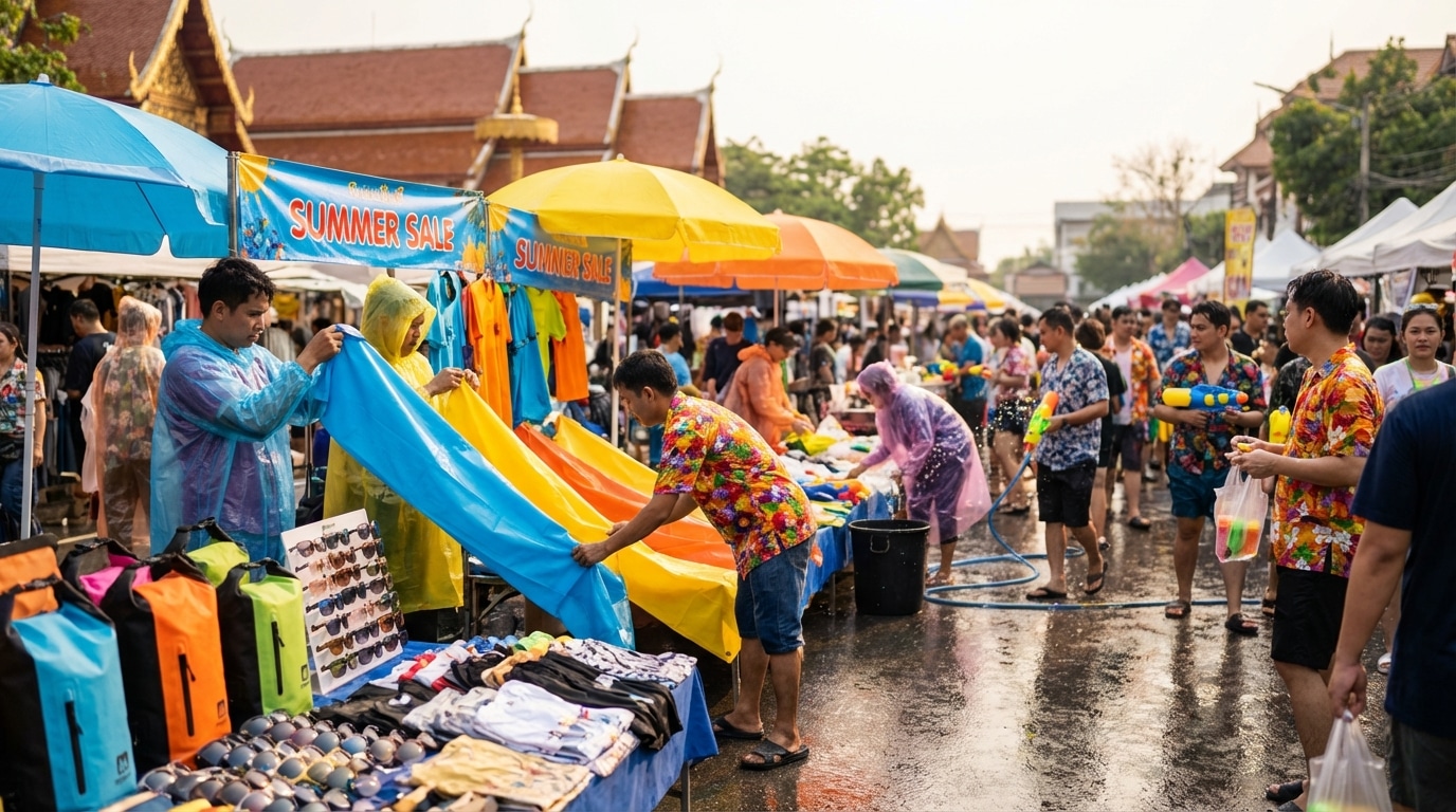 เทคนิคจัดป้ายโปรโมชันรับสงกรานต์ 2026 ดึงดูดลูกค้า - songkran-promotion-sign-marketing