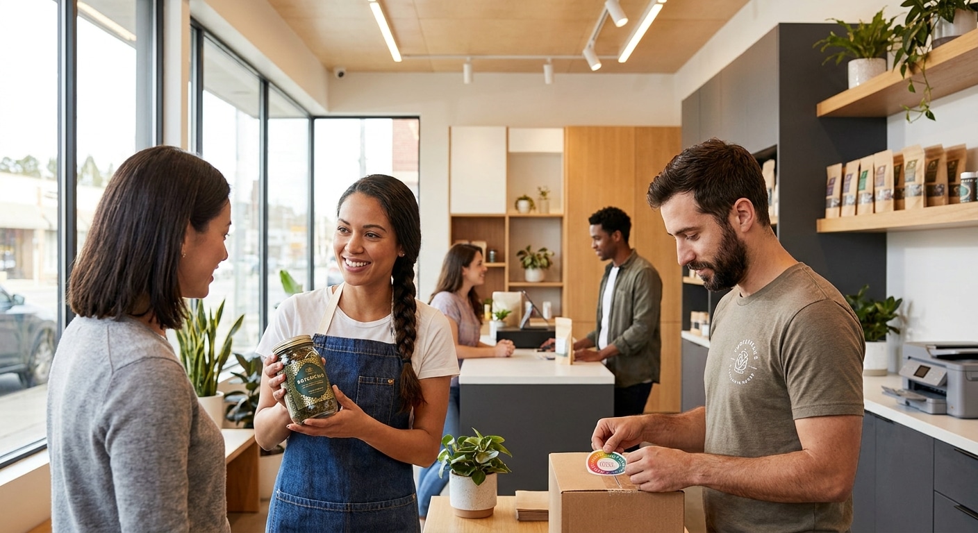 5 ทริคใช้สติ๊กเกอร์และฉลากสินค้า สร้างแบรนด์ให้ลูกค้าจดจำ - sticker-label-marketing-tips