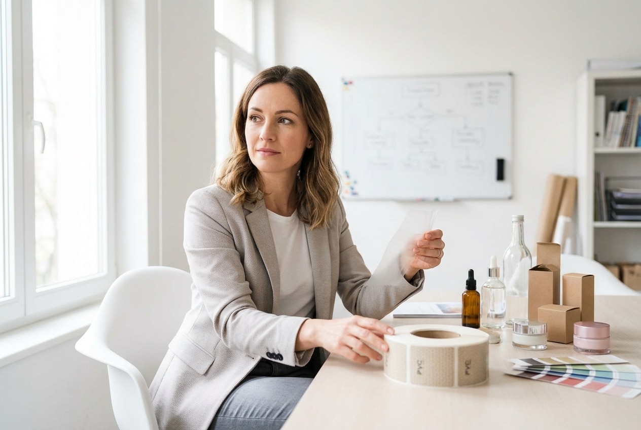 PP หรือ PVC? ทริคเลือกสติ๊กเกอร์ฉลากสินค้าให้ติดทนยอดปัง - sticker-label-material-guide