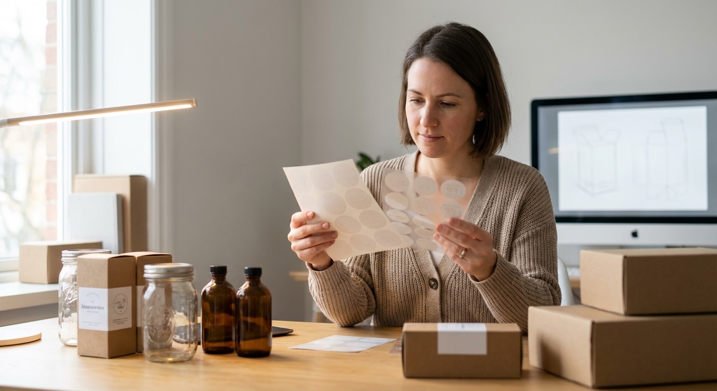 สติ๊กเกอร์กระดาษ PP PVC เลือกแบบไหนให้เหมาะกับแพคเกจจิ้ง - sticker-material-choosing-guide