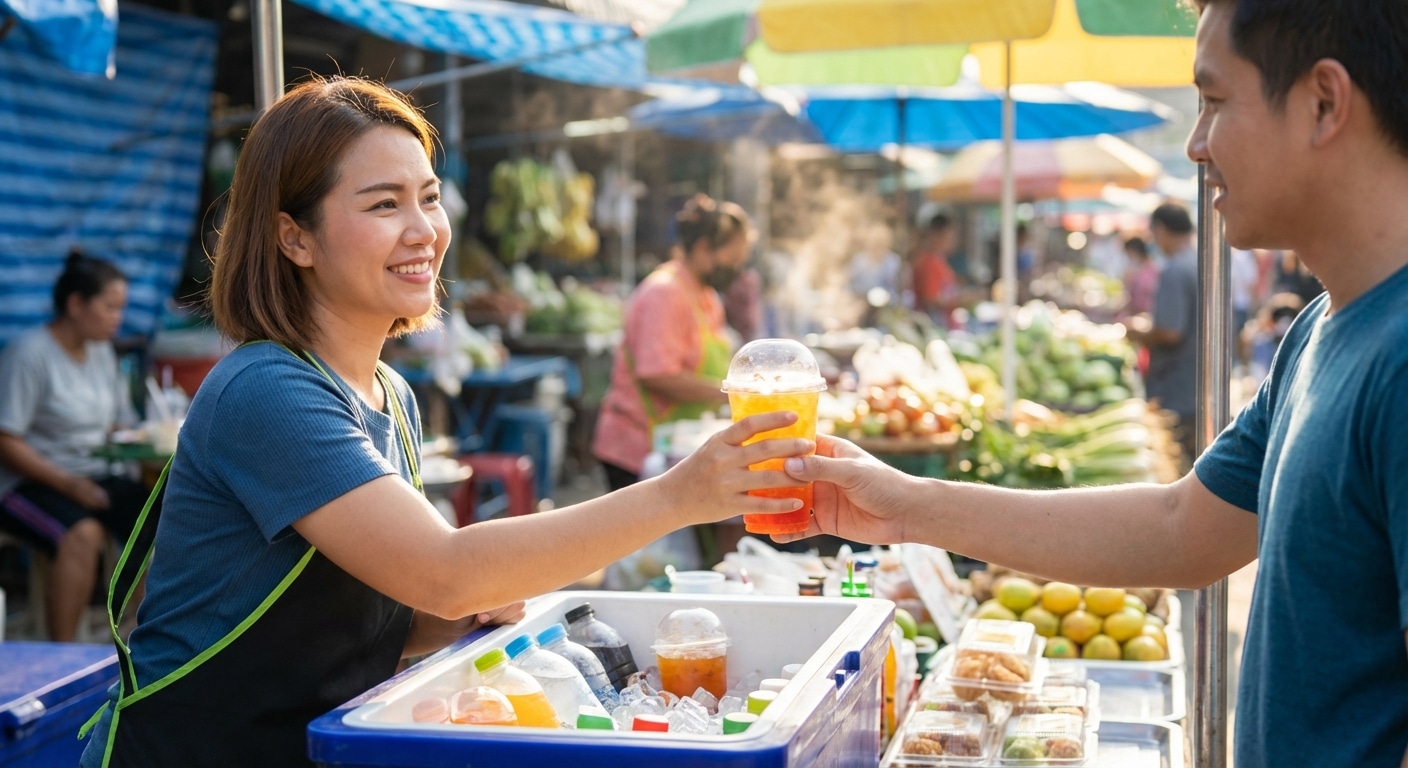 คู่มือเลือกสติ๊กเกอร์ติดแก้วน้ำ สู้ไอน้ำหน้าร้อนไม่ลอก! - sticker-material-guide-cold-drinks