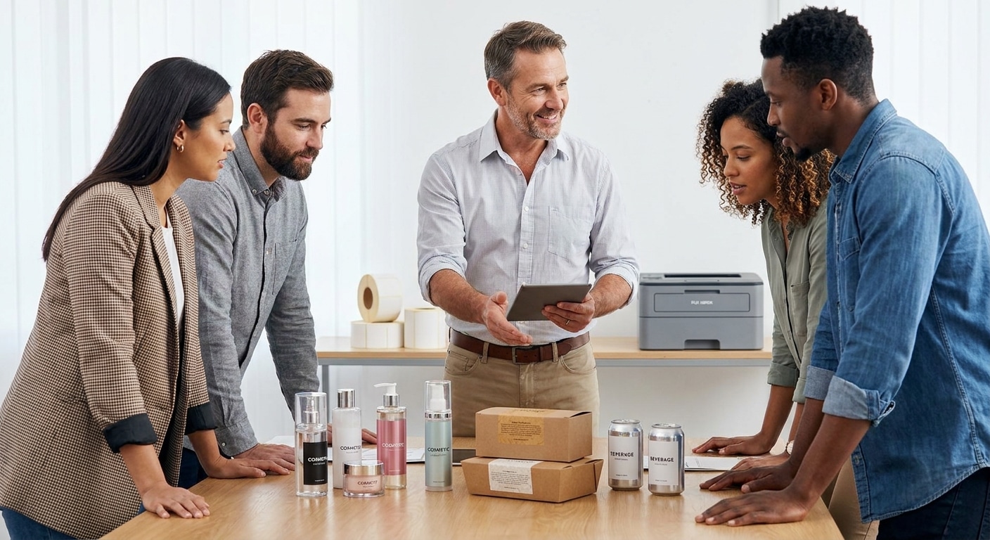 สติ๊กเกอร์ PP หรือกระดาษ? คู่มือเลือกฉลากสินค้าฉบับ SME - sticker-material-guide-sme