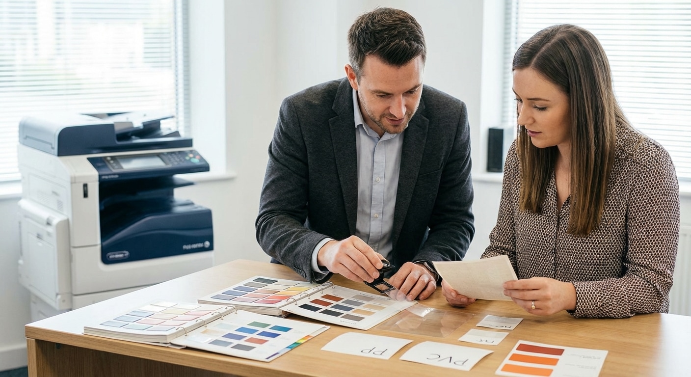 สติ๊กเกอร์ PP และ PVC ต่างกันยังไง? ทริคเลือกฉลากให้ปัง - sticker-pp-vs-pvc-tips