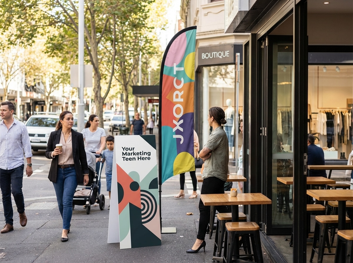 กลยุทธ์ป้ายหน้าร้าน-Standee ดึงดูดลูกค้า ยอดขายปัง! - storefront-signage-standee-marketing