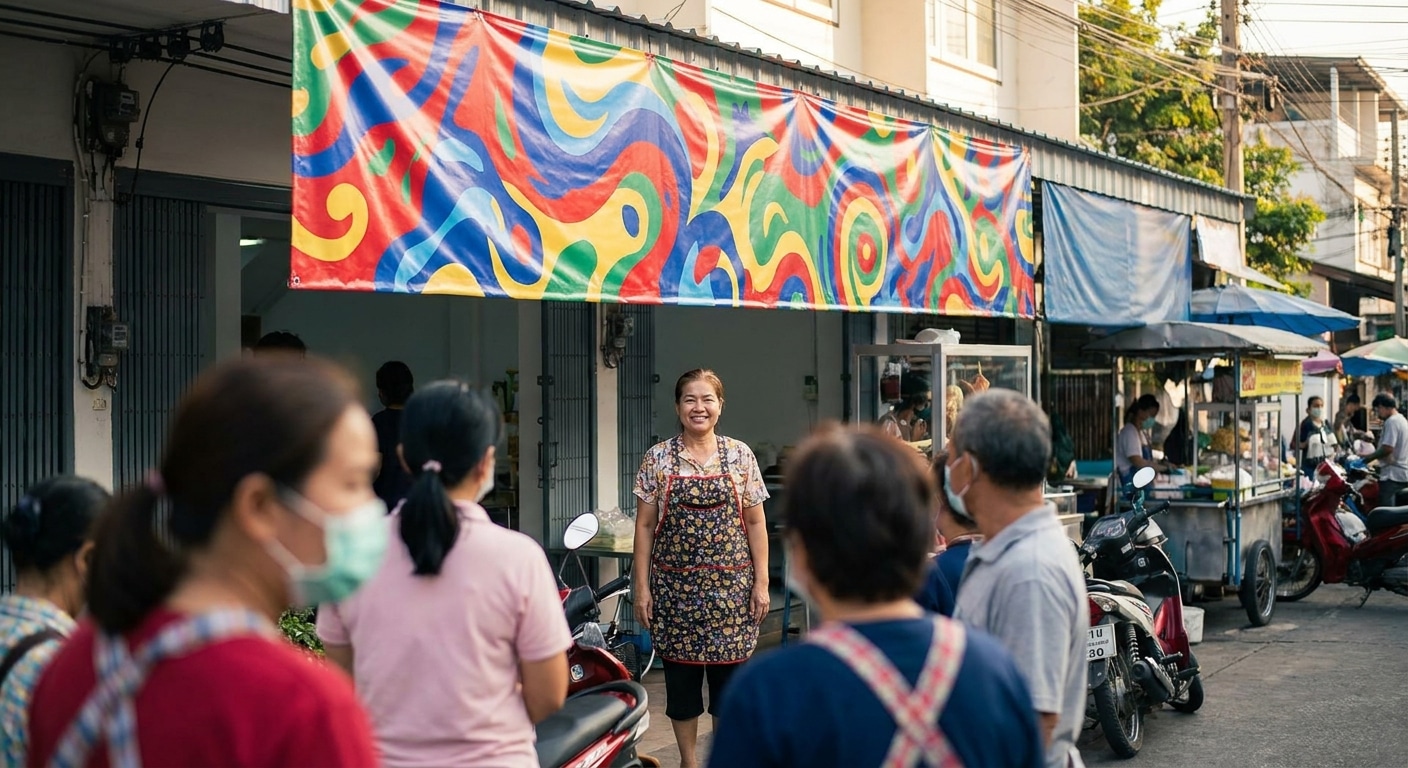 เทคนิคทำป้ายไวนิลหน้าร้านให้ปัง ลูกค้าเห็นแล้วต้องแวะ! - storefront-vinyl-sign-tips