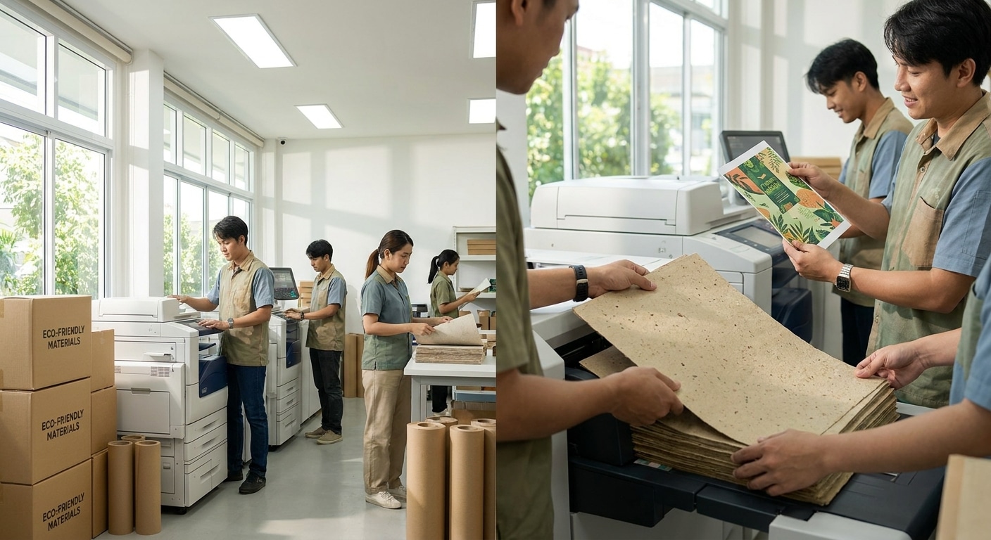 เทรนด์สิ่งพิมพ์ 2027: วัสดุรักษ์โลก โอกาสทองของ SME ไทย - sustainable-printing-trend-2027