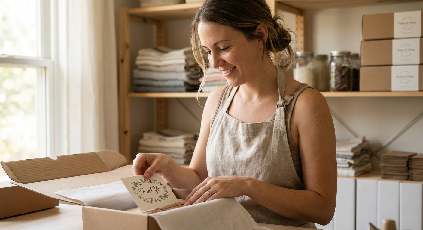 การ์ดขอบคุณ (Thank You Card) ไอเทมลับเพิ่มยอดซื้อซ้ำให้ SME - thank-you-card-marketing-sme