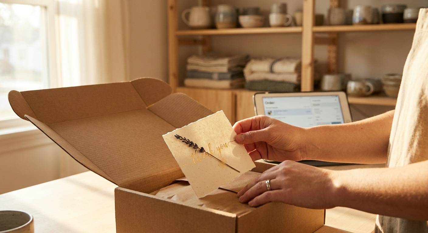 พิมพ์การ์ดขอบคุณ: สื่อสิ่งพิมพ์ลับ เพิ่มยอดซื้อซ้ำให้ SME - thank-you-card-marketing-sme