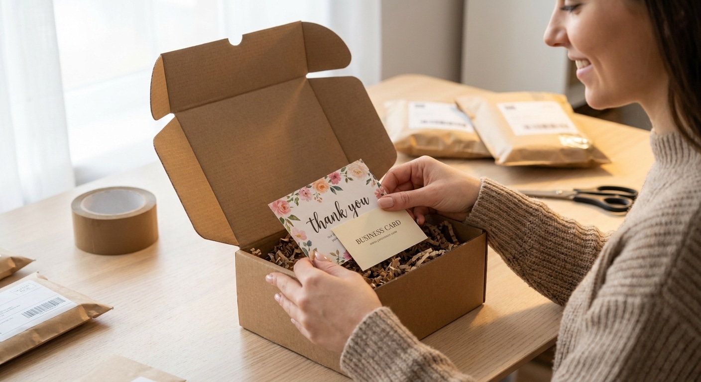 กลยุทธ์กระตุ้นยอดซื้อซ้ำด้วยการ์ดขอบคุณและนามบัตร - thank-you-card-marketing-strategy