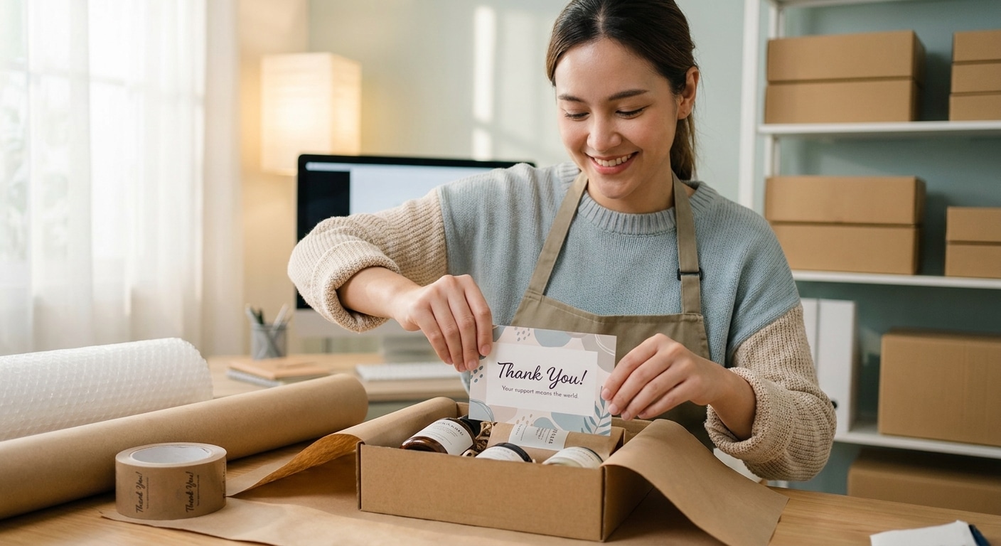 เพิ่มยอดขายด้วย 'การ์ดขอบคุณ' เคล็ดลับมัดใจลูกค้าออนไลน์ - thank-you-card-marketing-tips