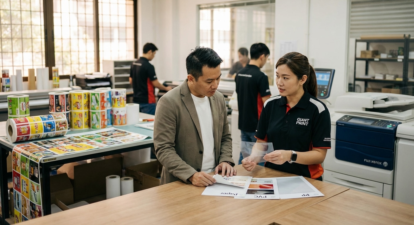 รู้จักประเภทสติ๊กเกอร์ เลือกแบบไหนให้เหมาะกับสินค้า - types-of-sticker-for-sme