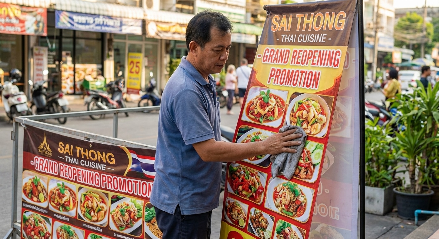 5 วิธีดูแลป้ายไวนิลและป้ายโฆษณาให้อยู่ทน สีสด ไม่ซีดไว - vinyl-banner-maintenance-tips