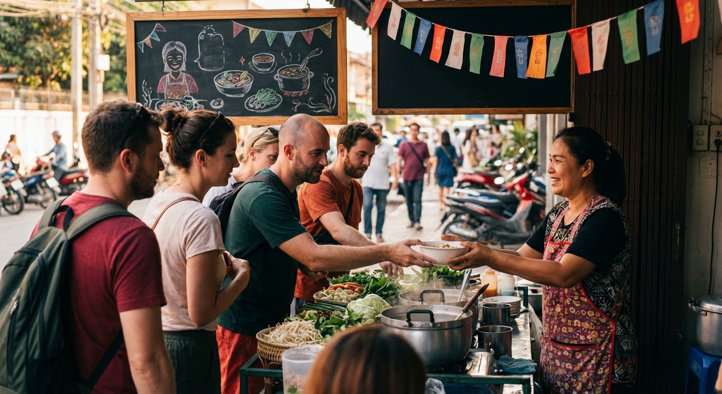 ทริคดึงลูกค้าหน้าร้าน! ออกแบบป้ายไวนิลและเมนูให้ยอดปัง - vinyl-menu-offline-marketing-tips