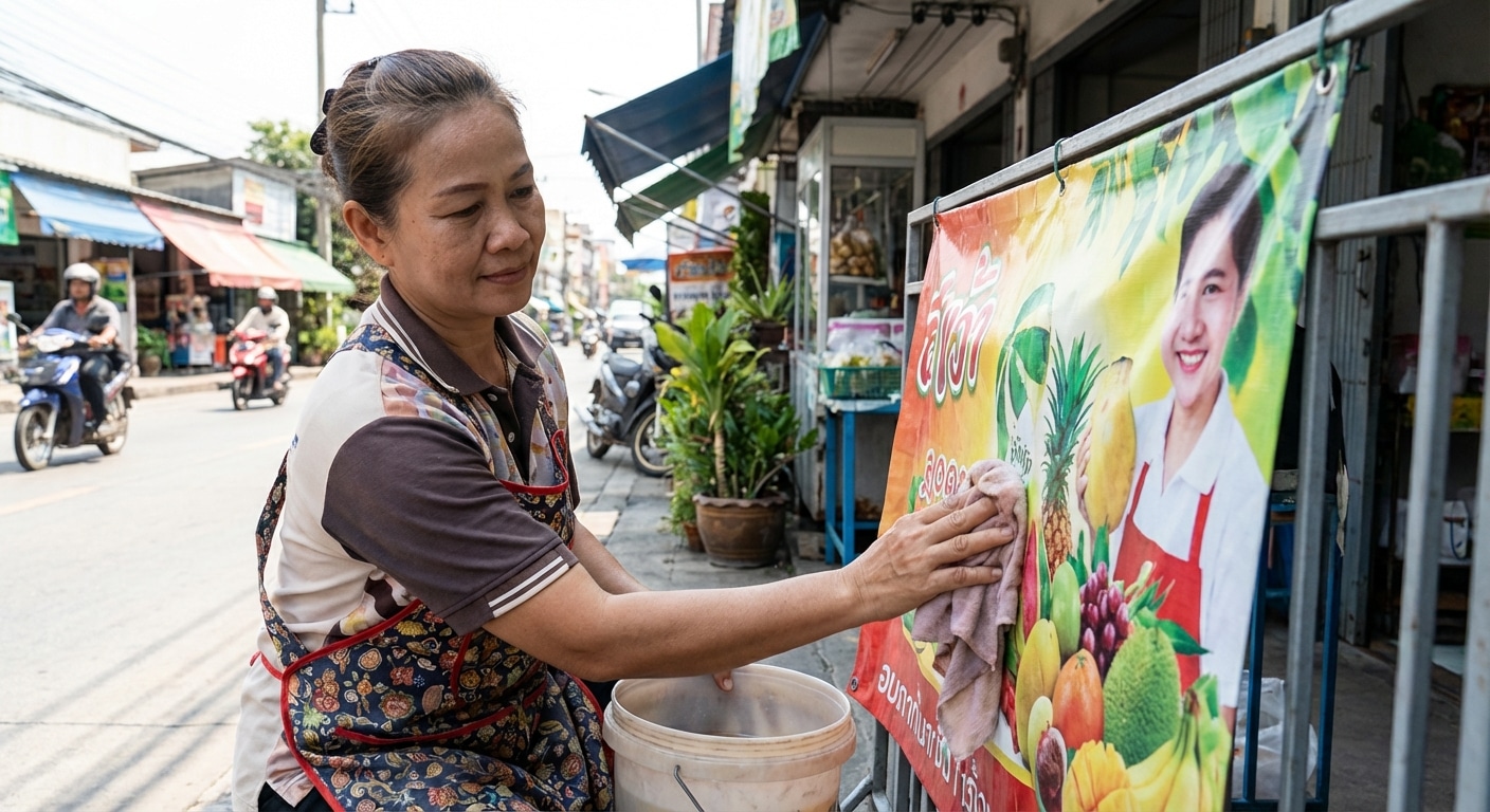 ทริคดูแลป้ายไวนิลหน้าร้าน ให้สีสดทนแดดทนฝน ใช้งานได้นาน - vinyl-signage-maintenance-tips