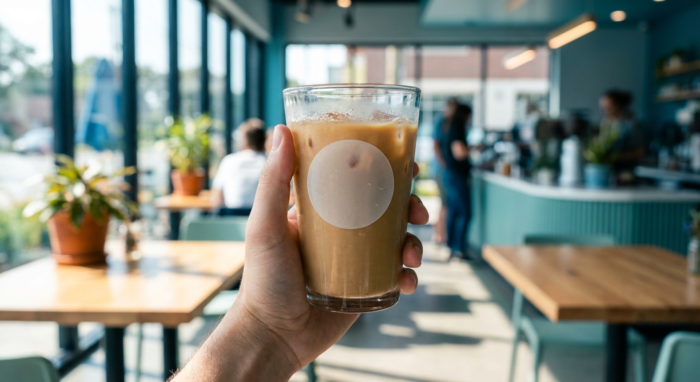 สติ๊กเกอร์ติดแก้วกันน้ำ 100% ไอเทมลับคาเฟ่รับซัมเมอร์! - waterproof-cafe-sticker-summer-printing