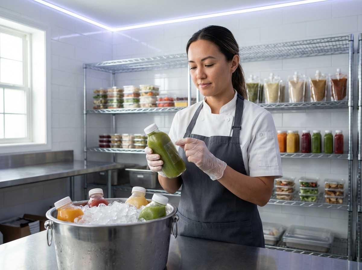 แช่น้ำไม่ลอก! วิธีเลือกสติ๊กเกอร์ติดแพ็กเกจจิ้ง SME - waterproof-sticker-packaging-guide