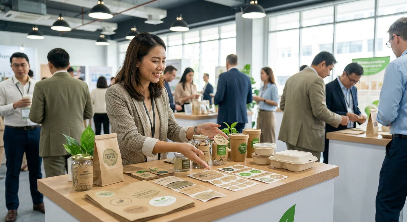 เจาะเทรนด์สิ่งพิมพ์ 2026: นวัตกรรมฉลากรักษ์โลกเพื่อ SME - 2026-eco-friendly-label-trend