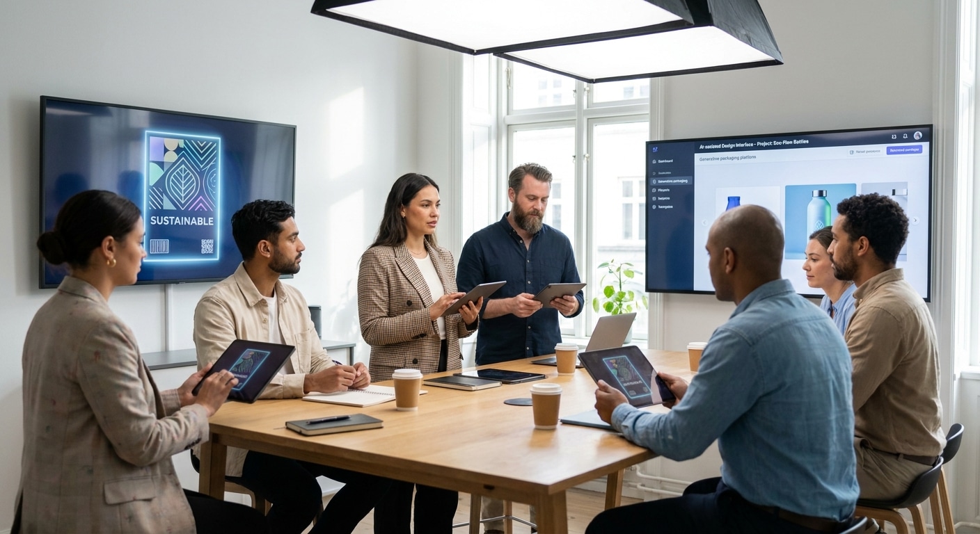 ส่องเทรนด์ปี 2027! AI ปฏิวัติวงการออกแบบฉลากสินค้า SME - ai-label-design-trend-2027