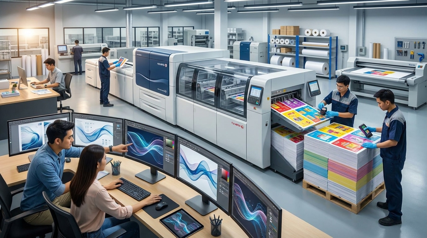 เทรนด์ 2026: AI พลิกโฉมวงการออกแบบสิ่งพิมพ์ SME - ai-printing-design-trend-2026