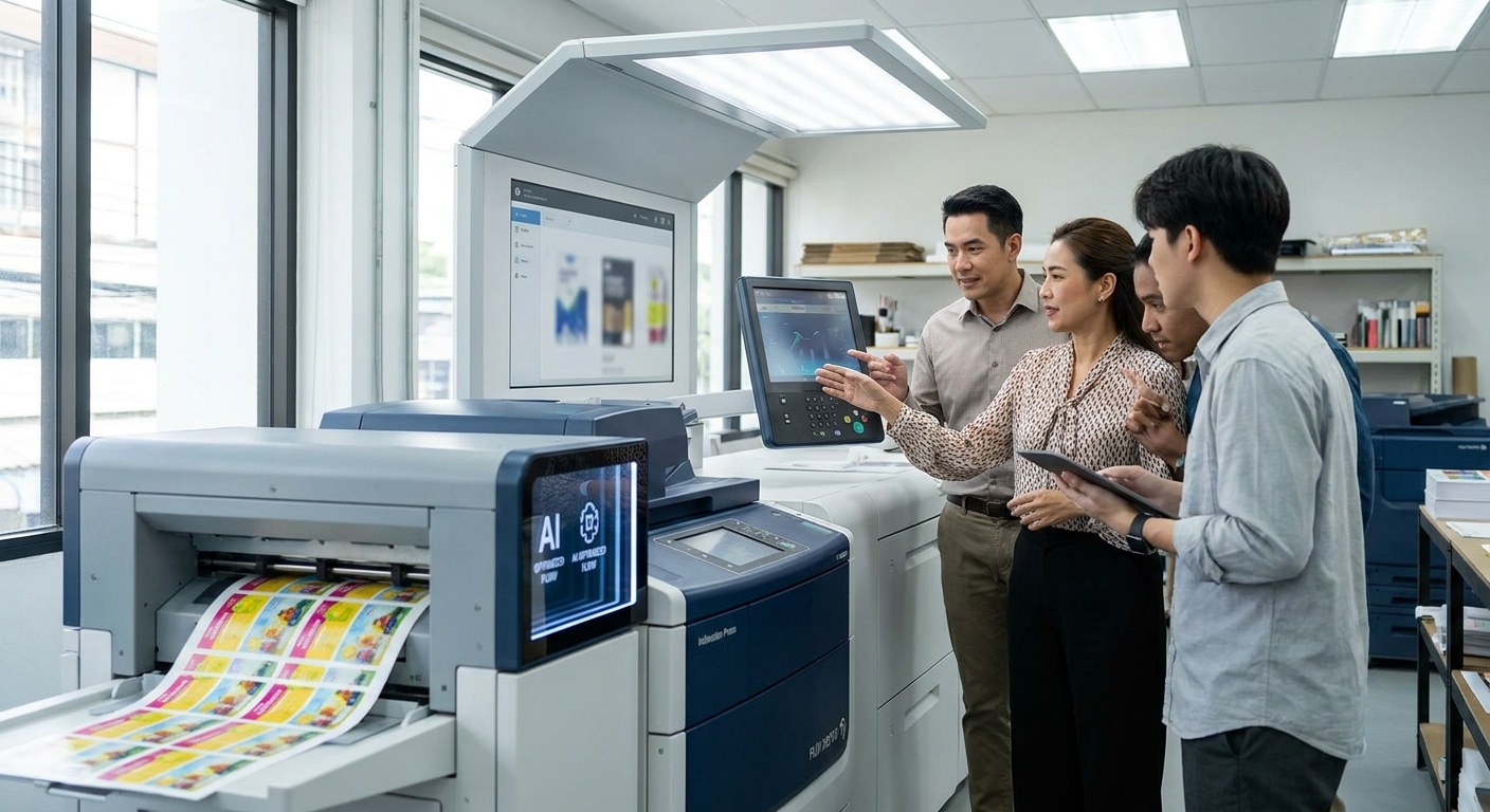 จับตาเทรนด์ปลายปี 2026! นวัตกรรม AI ยกระดับงานพิมพ์ SME ไทย - ai-printing-innovation-trend-2026