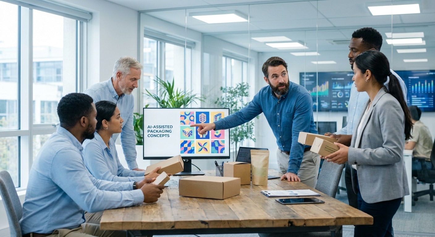 เจาะเทรนด์สิ่งพิมพ์ 2026! AI พลิกโฉมออกแบบแพ็กเกจจิ้ง - ai-printing-trend-packaging-2026
