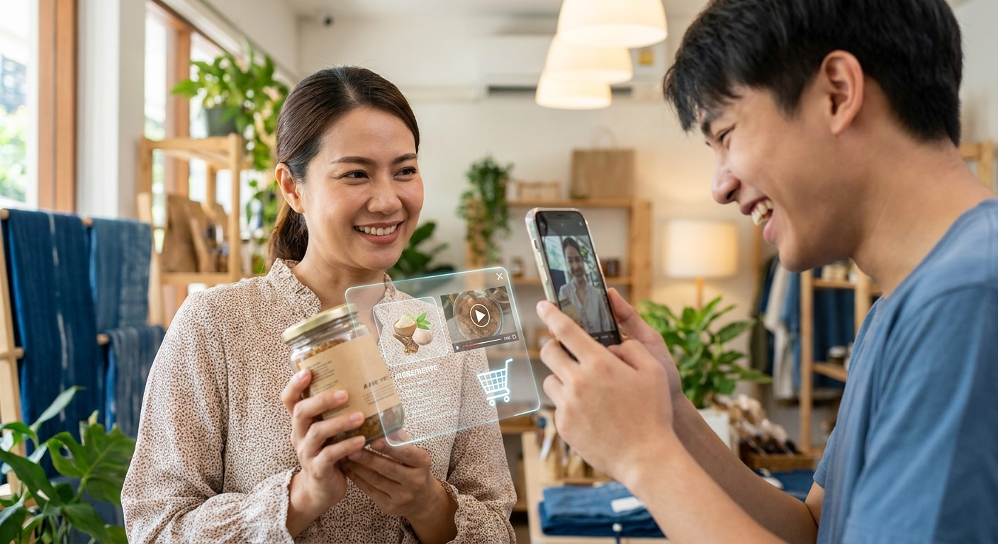 เทรนด์แบรนดิ้ง 2026: จับตาฉลาก AR กระตุ้นยอดขาย SME - ar-label-packaging-trend-2026