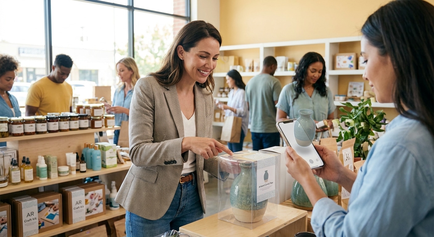 เทรนด์แพคเกจจิ้ง 2026: ใช้ AR บนฉลากสินค้าเพิ่มยอดขาย - ar-smart-packaging-label-trend