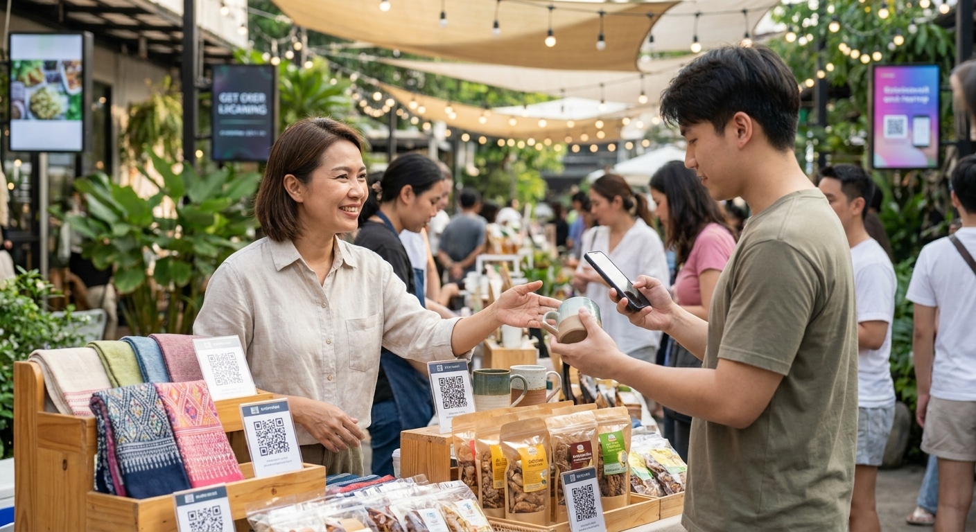 เพิ่มยอดขายปี 2026 ด้วยสติ๊กเกอร์ QR Code เชื่อมออฟไลน์ - boost-sales-qr-code-sticker