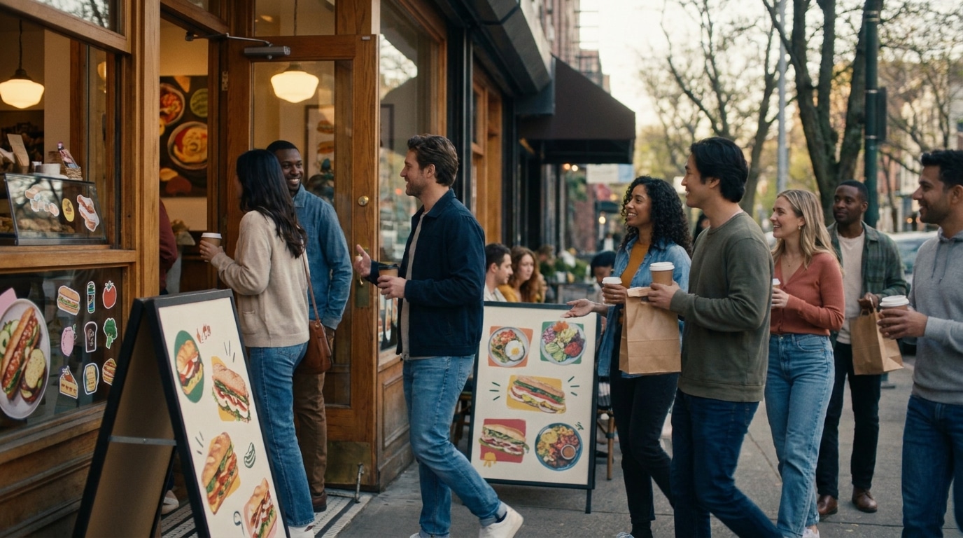 ทริคเพิ่มยอดขายหน้าร้าน ด้วยป้ายโฆษณาและเมนูสุดปัง - boost-sales-signage-menu