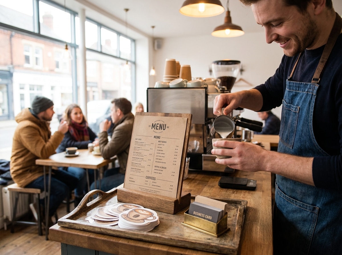 เปิดคาเฟ่ต้องมีสิ่งพิมพ์อะไรบ้าง? เช็กลิสต์สร้างแบรนด์ให้ปัง - cafe-branding-print-checklist