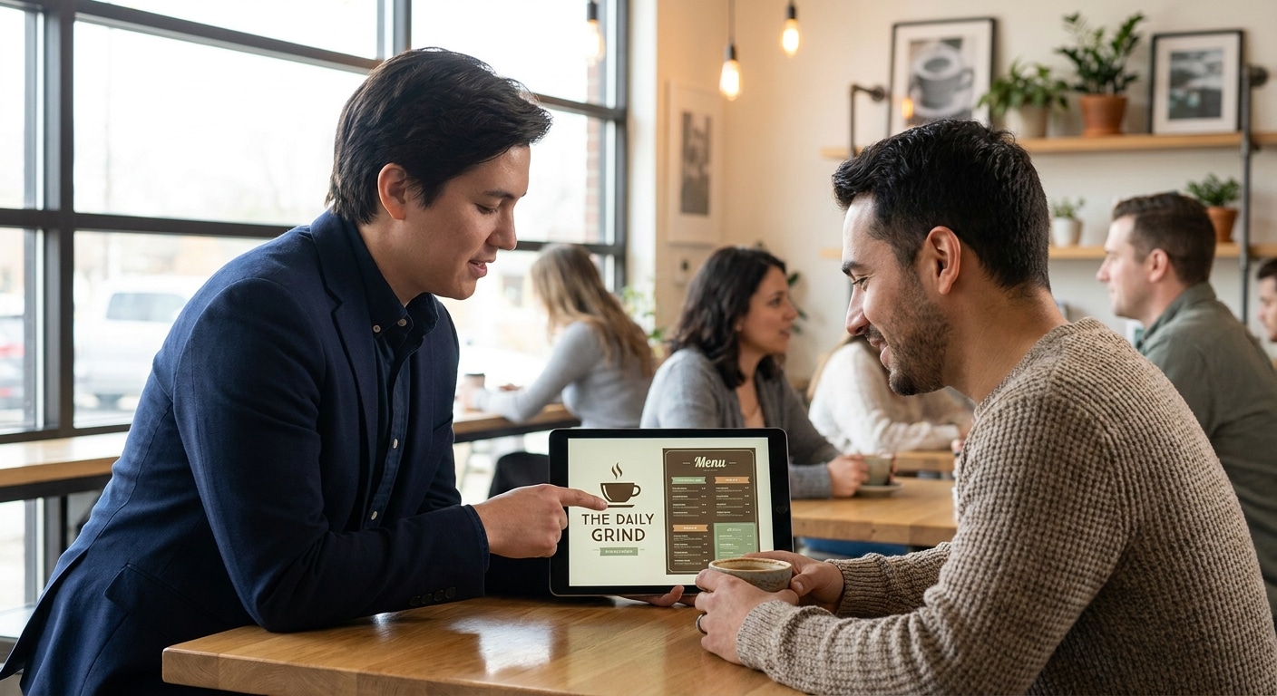 ทริคออกแบบโลโก้และป้ายเมนูร้านกาแฟ สร้างแบรนด์ SME ให้ปัง! - cafe-logo-menu-design-branding