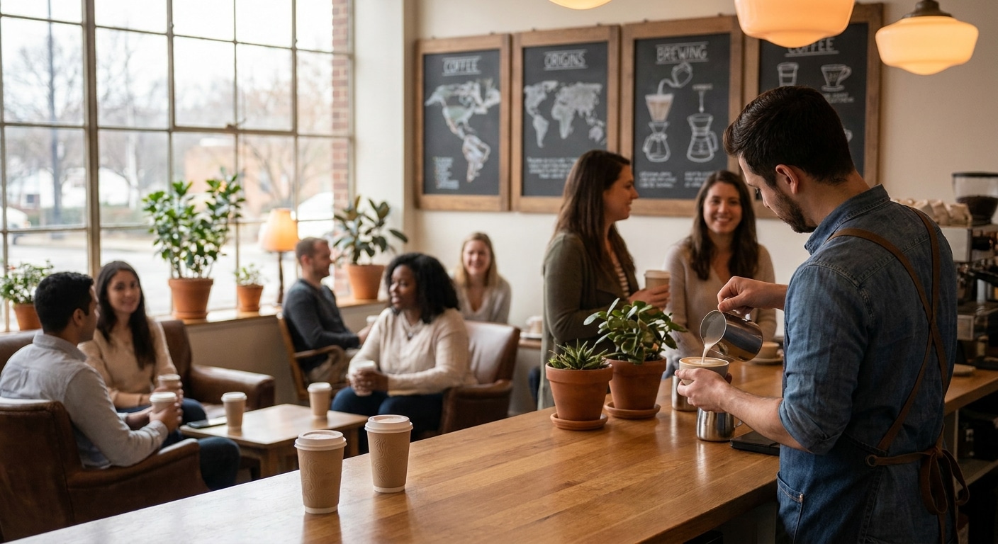 เคล็ดลับออกแบบโลโก้และเมนูร้านกาแฟ ดึงดูดลูกค้าเข้าร้าน - cafe-logo-menu-design-tips
