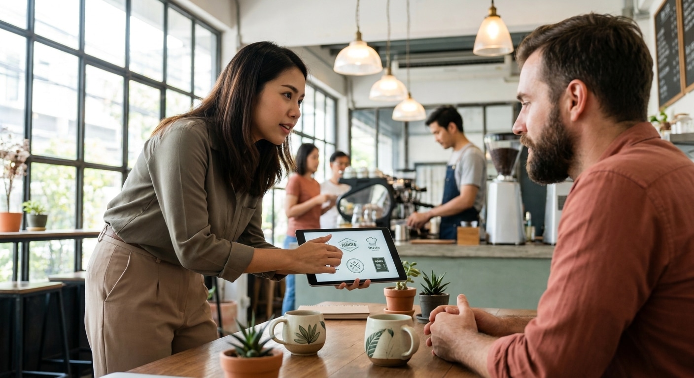 ทริคออกแบบโลโก้และเมนูคาเฟ่ สร้างแบรนด์ให้ลูกค้าจำแม่น - cafe-logo-menu-design-tips