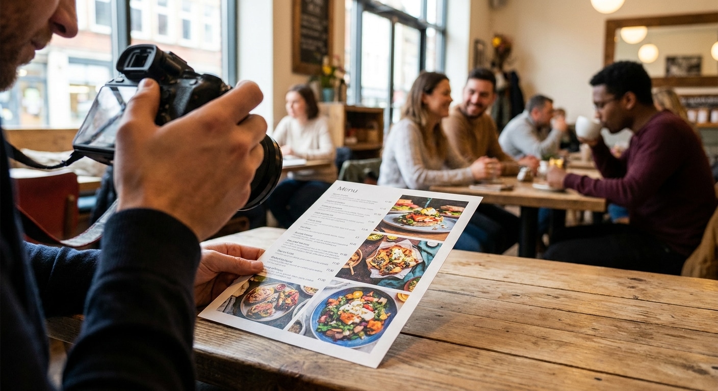 เคล็ดลับพิมพ์เมนูอาหารให้สวยคมชัด กระตุ้นยอดขายคาเฟ่ - cafe-restaurant-menu-printing