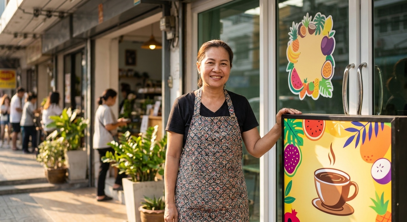 วิธียืดอายุป้ายไวนิลและสติ๊กเกอร์หน้าร้านให้สีสดทนนาน - care-vinyl-sticker-signage
