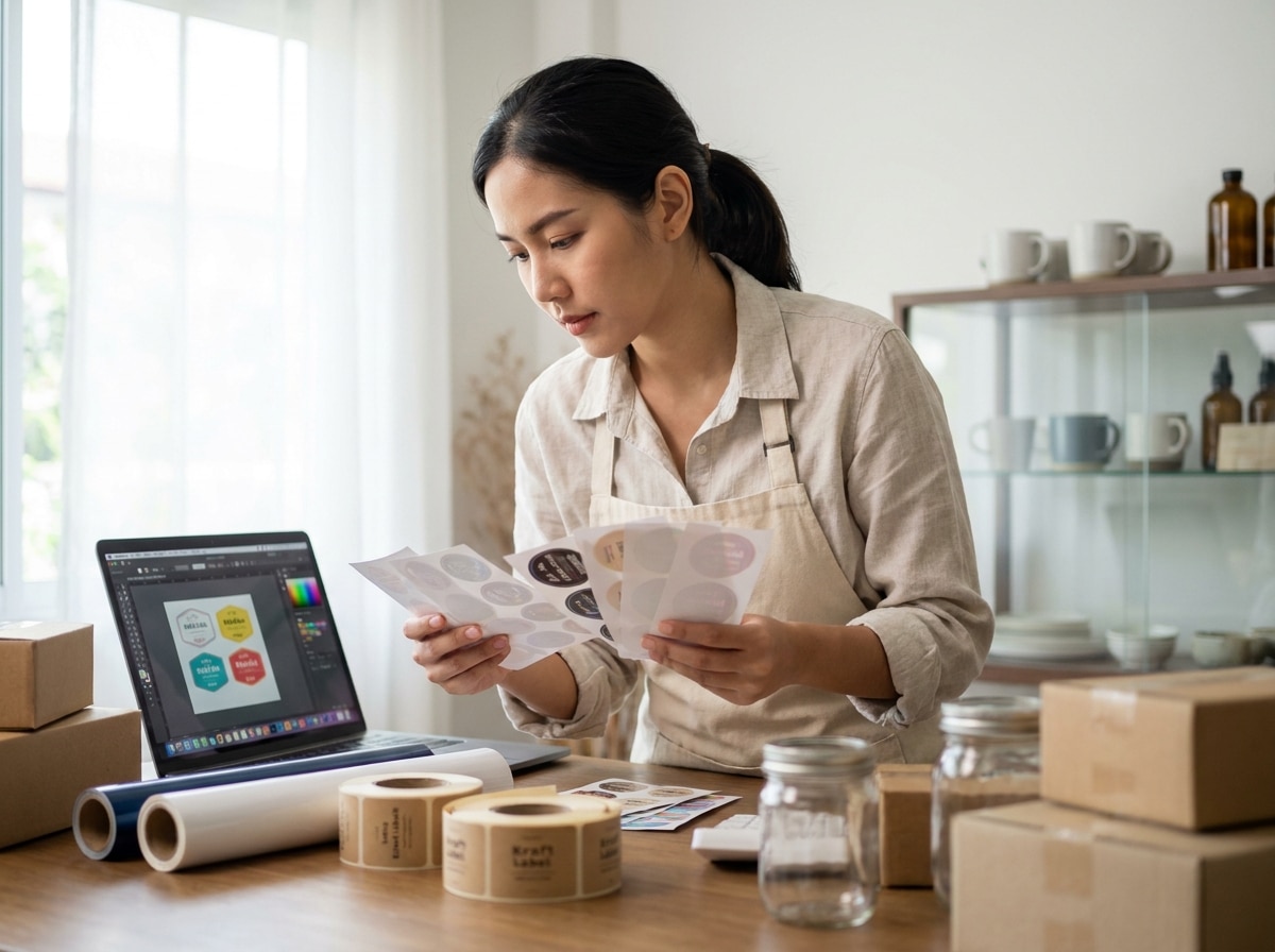 คู่มือ SME: เลือกสติ๊กเกอร์ติดสินค้าอย่างไรให้ปังและประหยัด - choose-product-sticker-sme